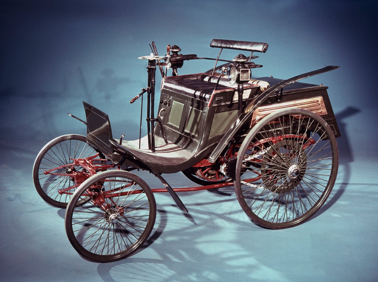 Takamoottorinen Benz Velo auto, saksalainen, 1894 tekijältä Unbekannt