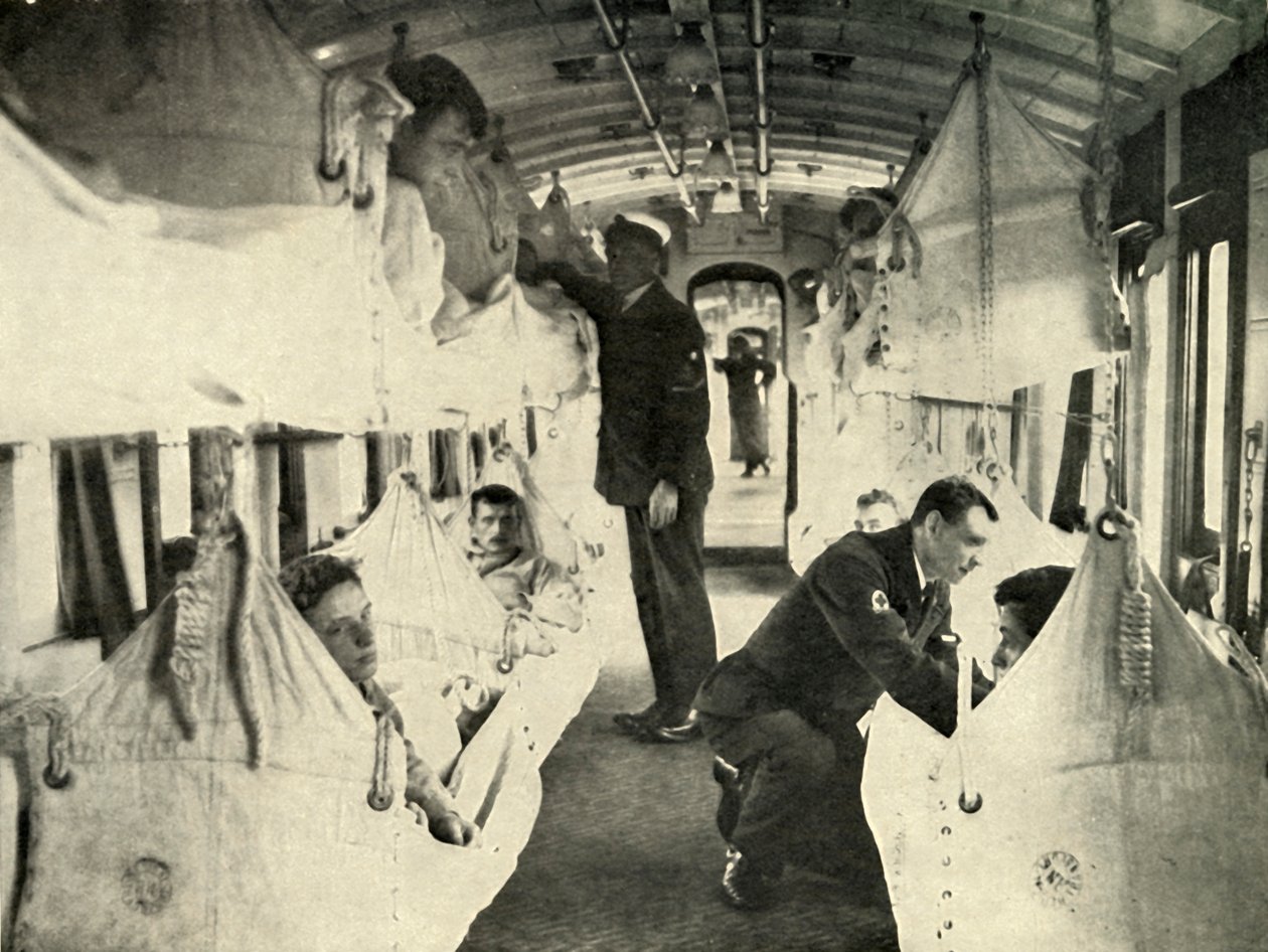 Punaisen Ristin juna, 1919. tekijältä Unbekannt