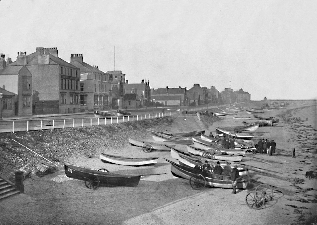 Redcar - Looking Along The Esplanade, 1895 tekijältä Unbekannt