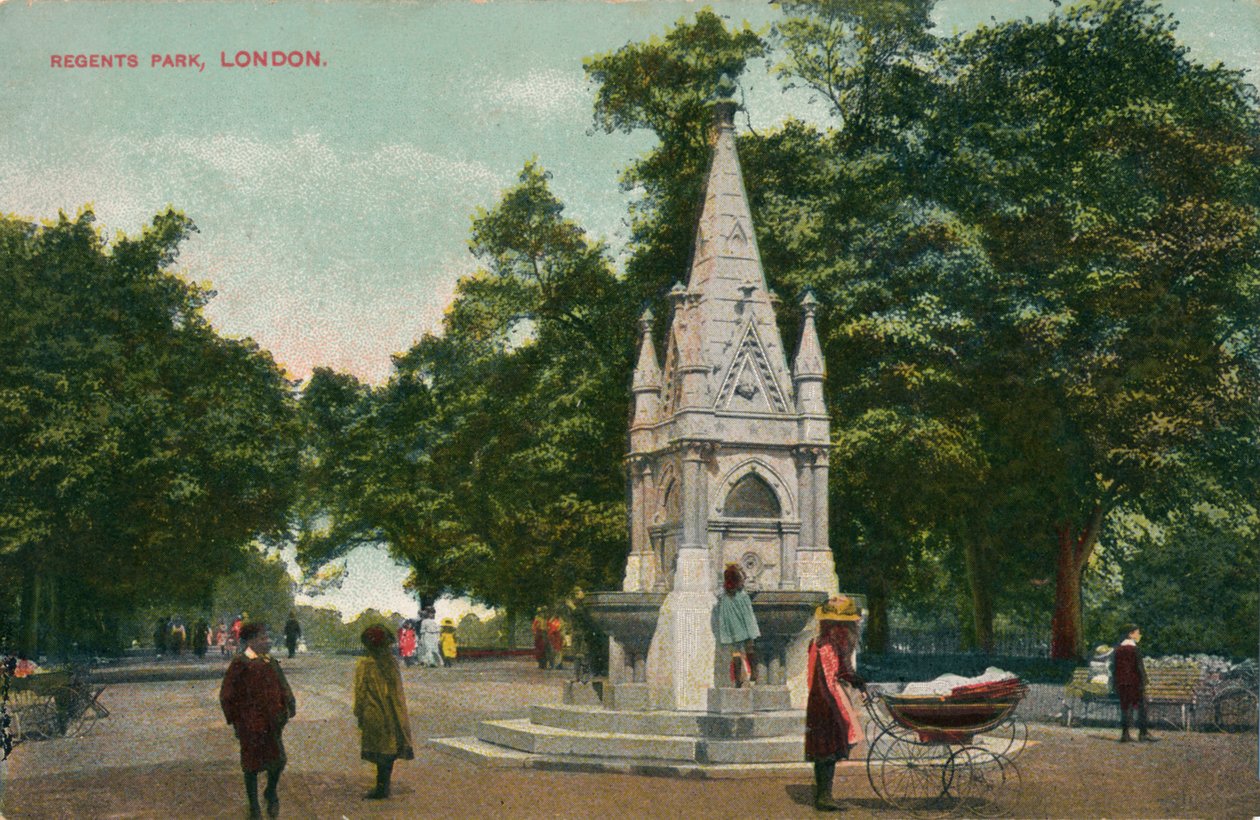 Regents Park, Lontoo, 1910. tekijältä Unbekannt