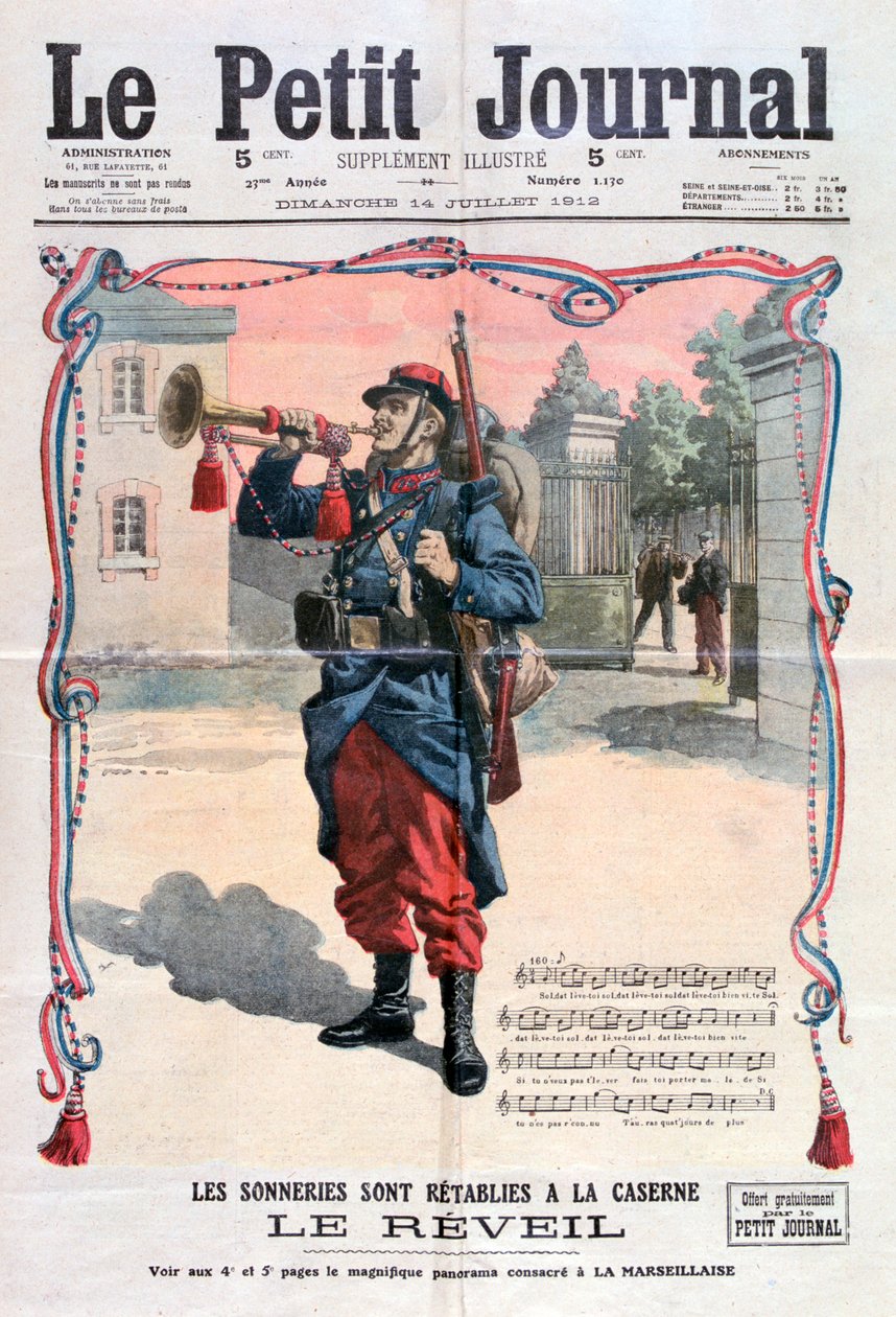 Reveille, 1912 tekijältä Unbekannt