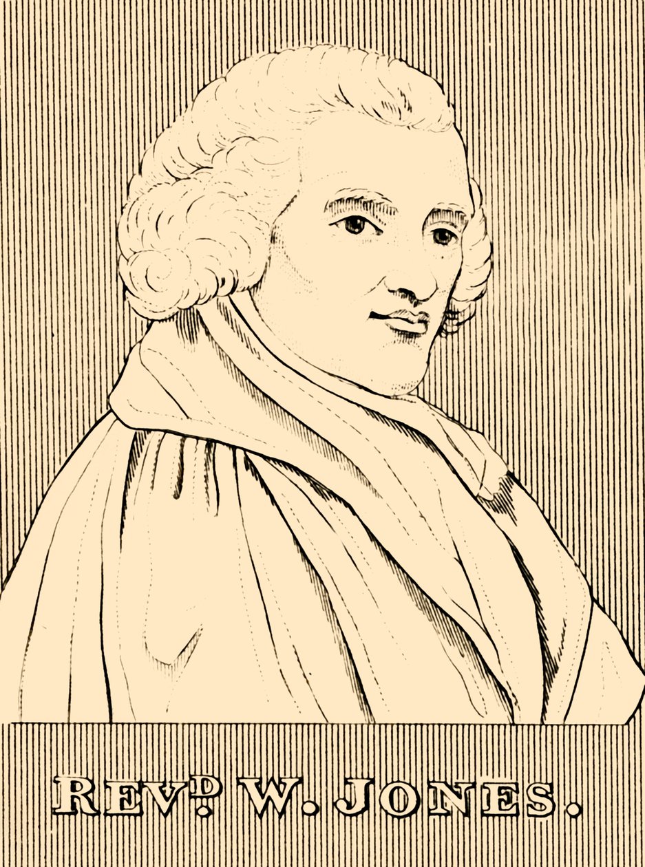 Pastori W. Jones, 1726-1800, 1830. tekijältä Unbekannt