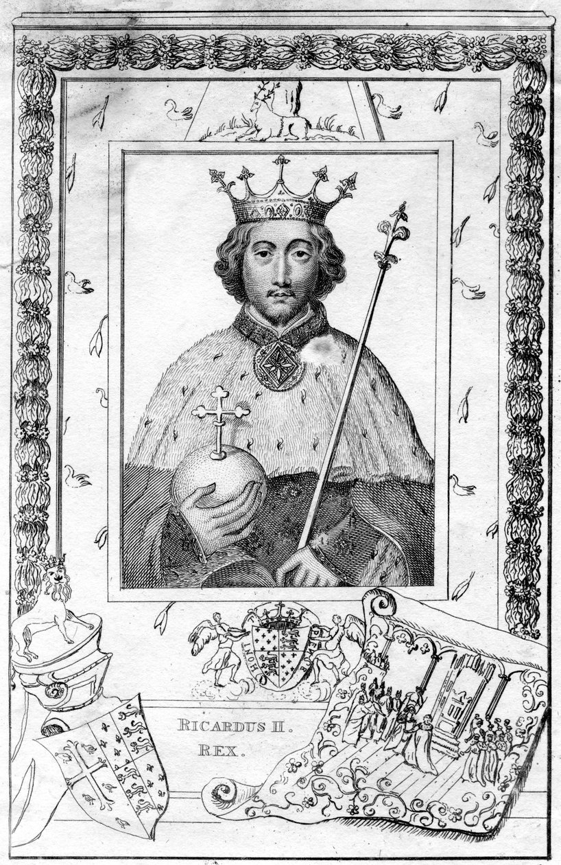 Richard II, Englannin kuningas tekijältä Unbekannt