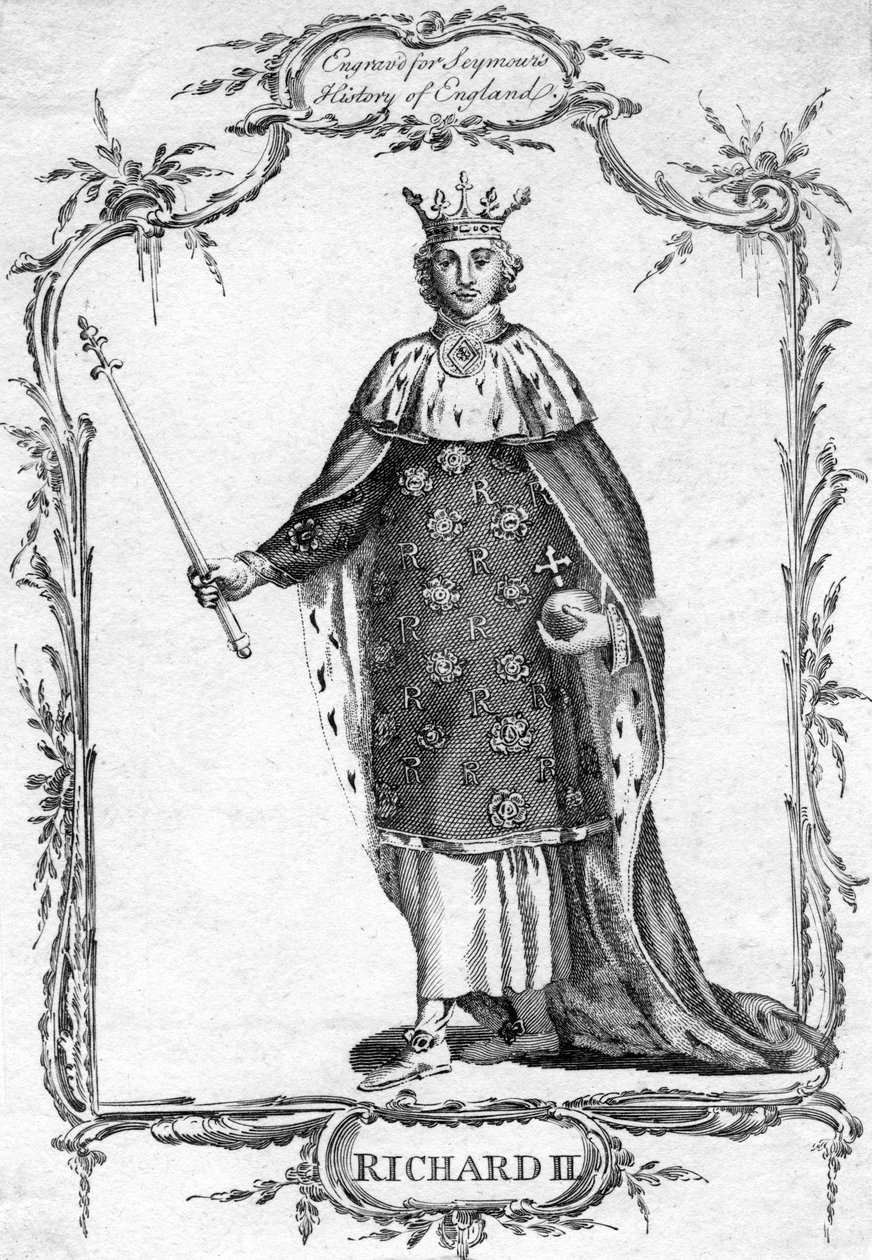Richard II, Englannin kuningas, 1800-luku tekijältä Unbekannt