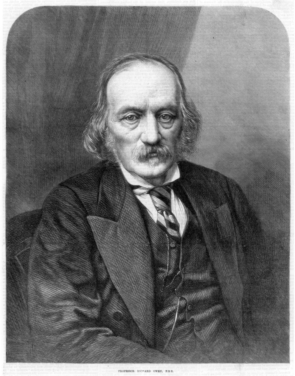 Richard Owen, englantilainen anatomi ja paleontologi, 1872 tekijältä Unbekannt