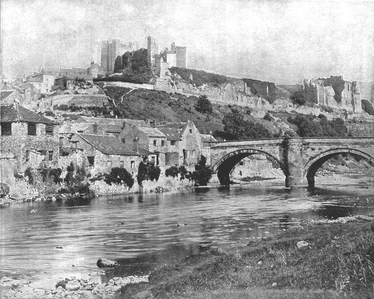 Richmond Castle, North Yorkshire, 1894. tekijältä Unbekannt
