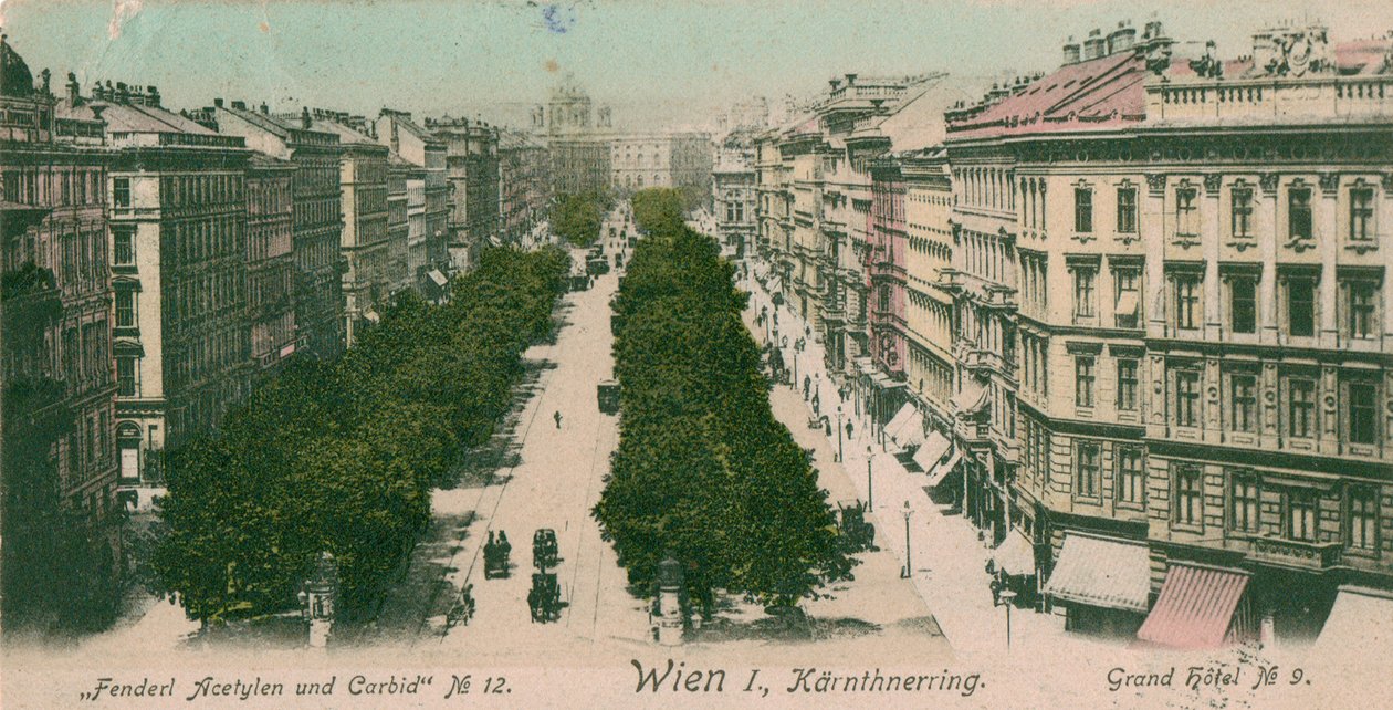 Kehätie Kärntner Ring, Wien tekijältä Unbekannt