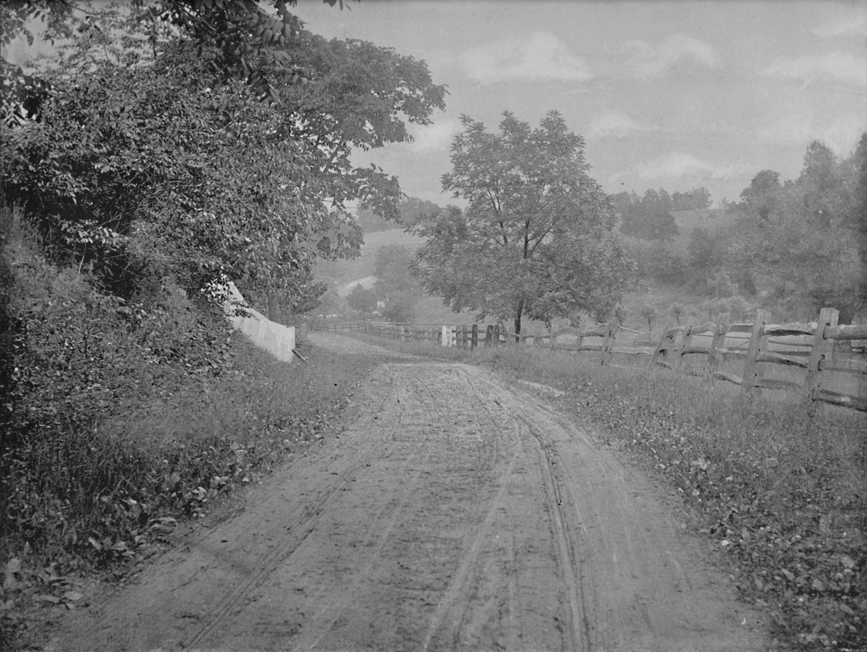 Road Alongside the Brandywine, Pennsylvania, 1897. tekijältä Unbekannt