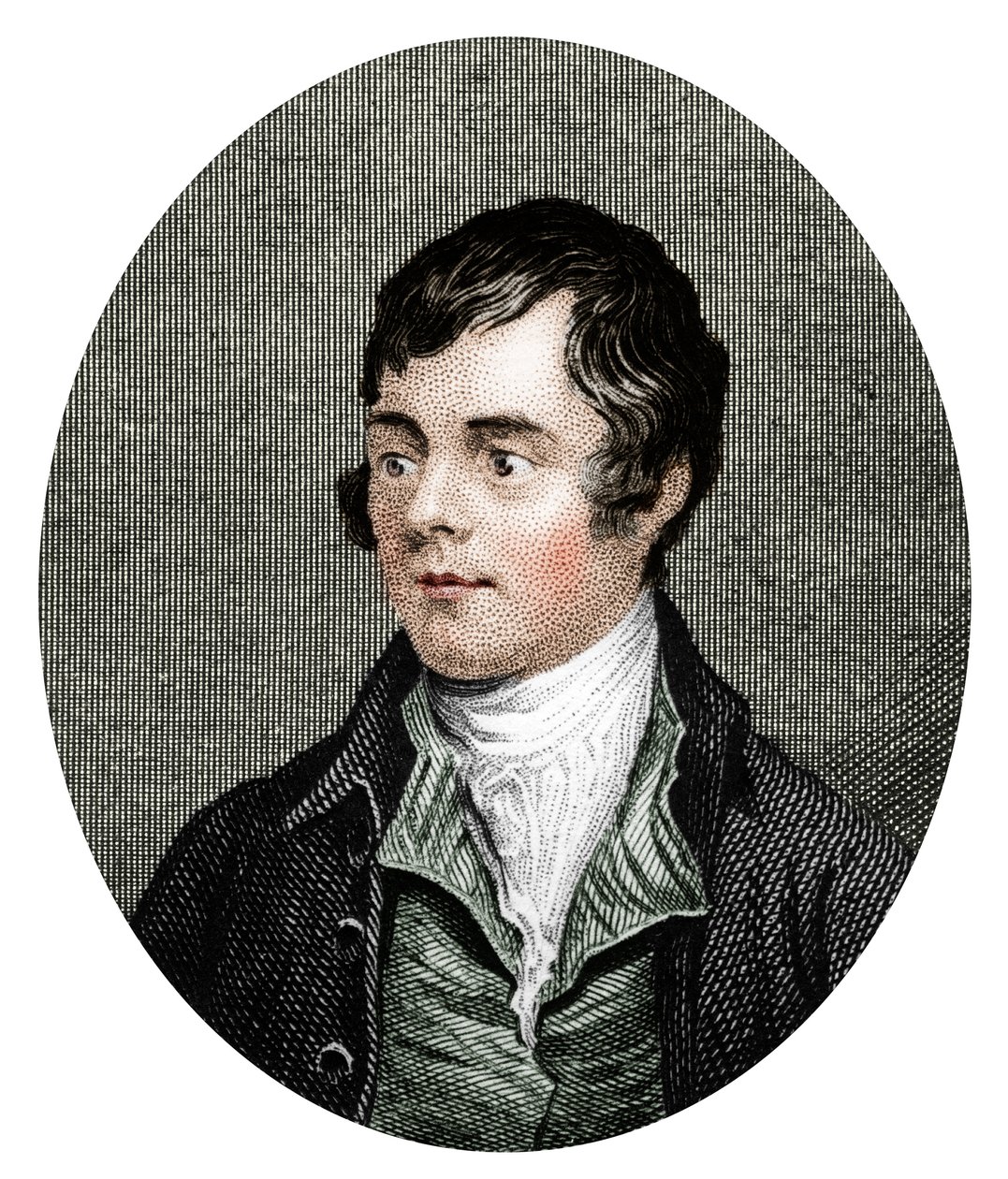 Robert Burns, skotlantilainen runoilija, 1877 tekijältä Unbekannt