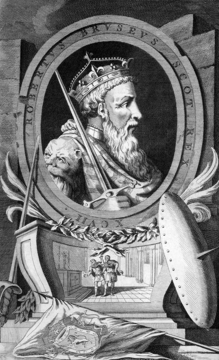 Robert the Bruce, Skotlannin kuningas, 1749 tekijältä Unbekannt