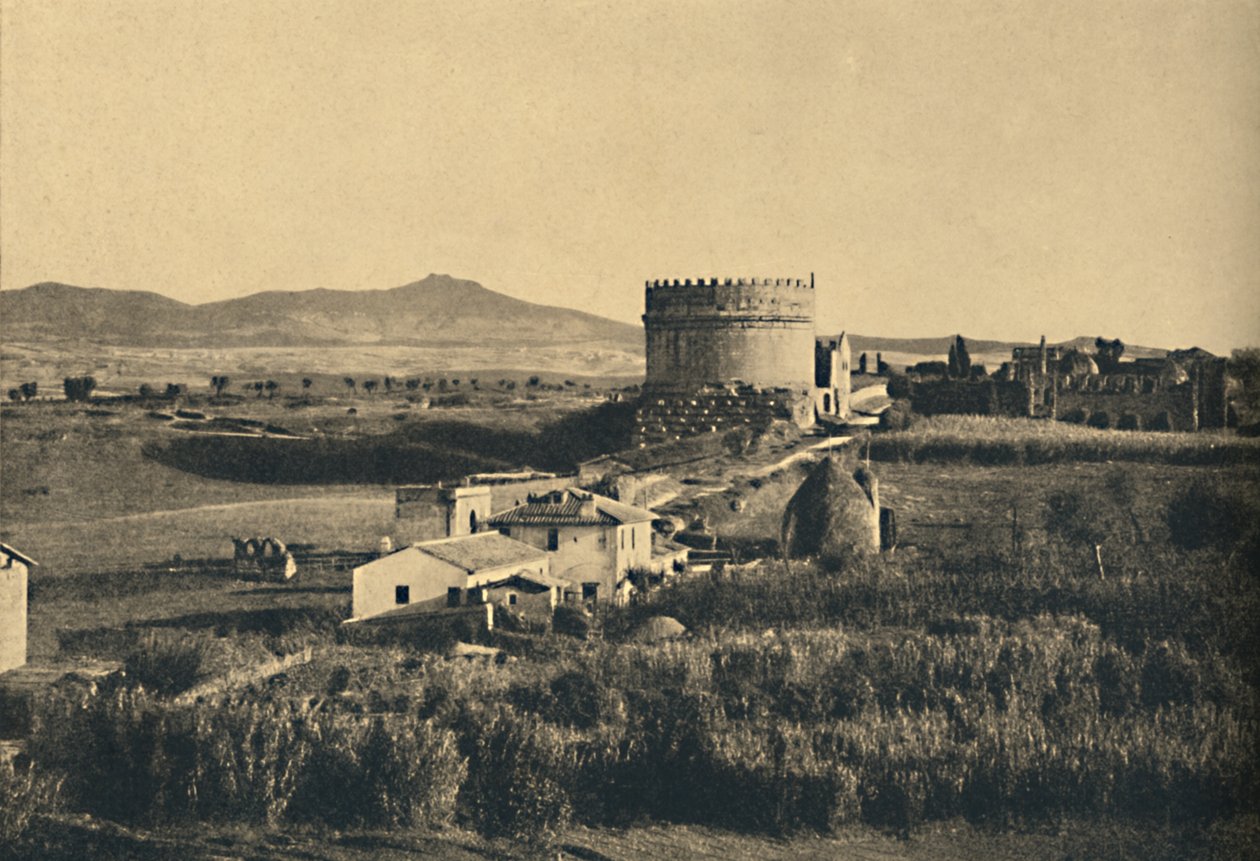 Roma - Appian Way, 1910 tekijältä Unbekannt