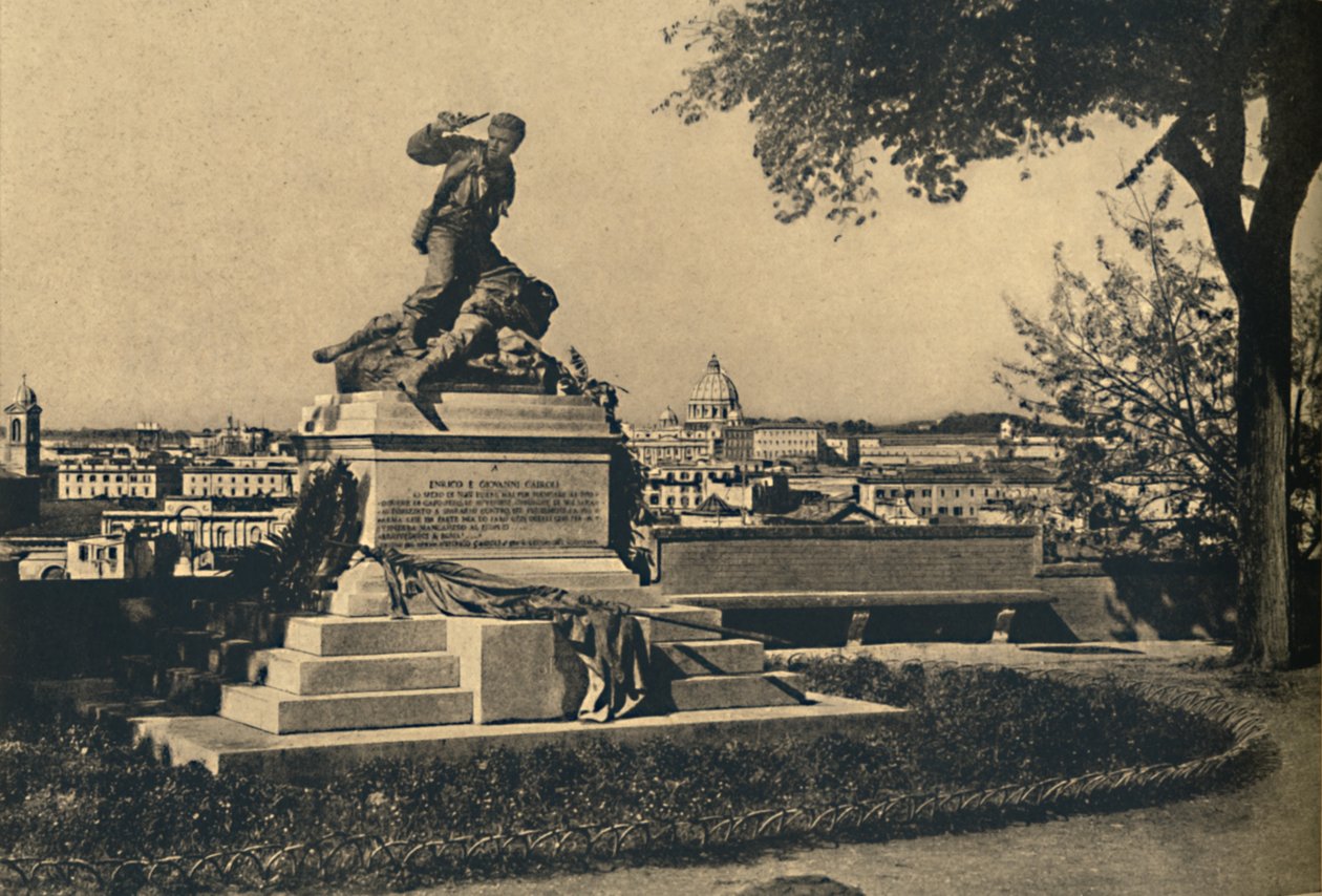 Roma - Pincian Hill, 1910. tekijältä Unbekannt