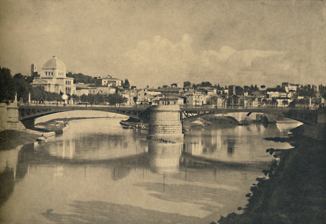 Rooma - Ponte Garibaldi, 1910. tekijältä Unbekannt