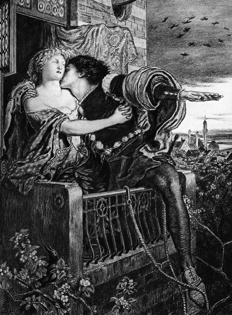 Romeo ja Julia, 1800-luvun loppu tekijältä Unbekannt