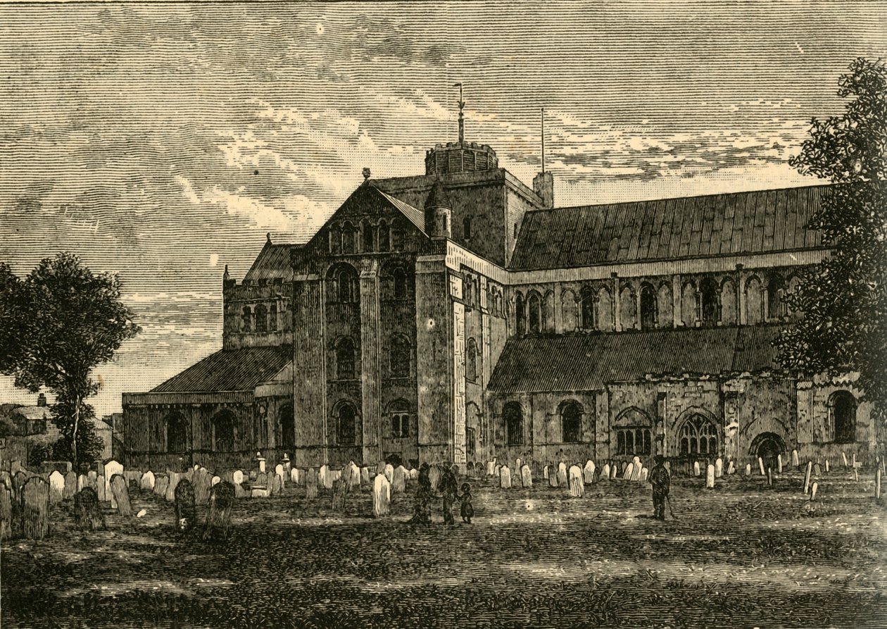 Romsey Abbey, 1898. tekijältä Unbekannt