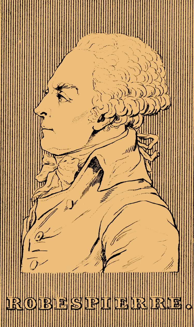 Robespierre, 1758-1794, 1830. tekijältä Unbekannt