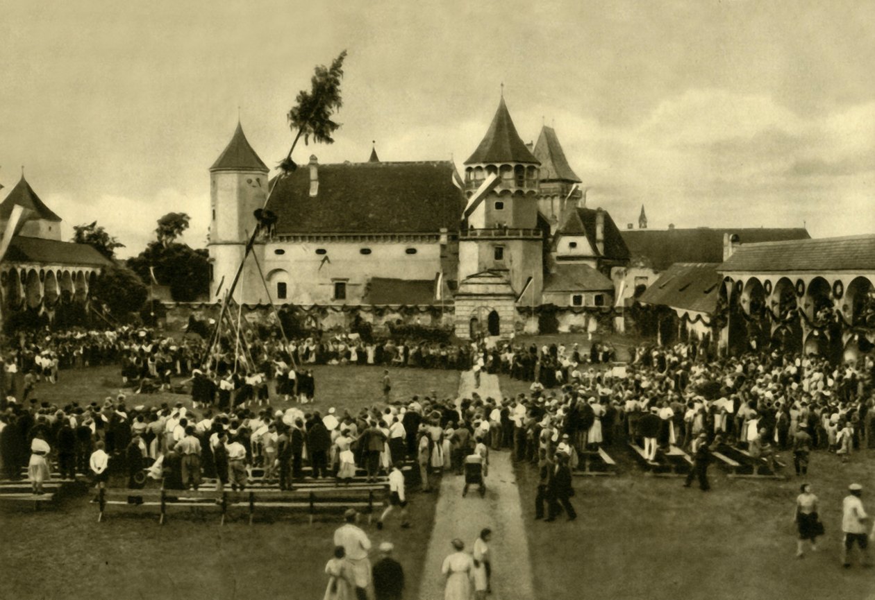 Rosenburgin linna, Ala-Itävalta, vuodelta 1935. tekijältä Unbekannt