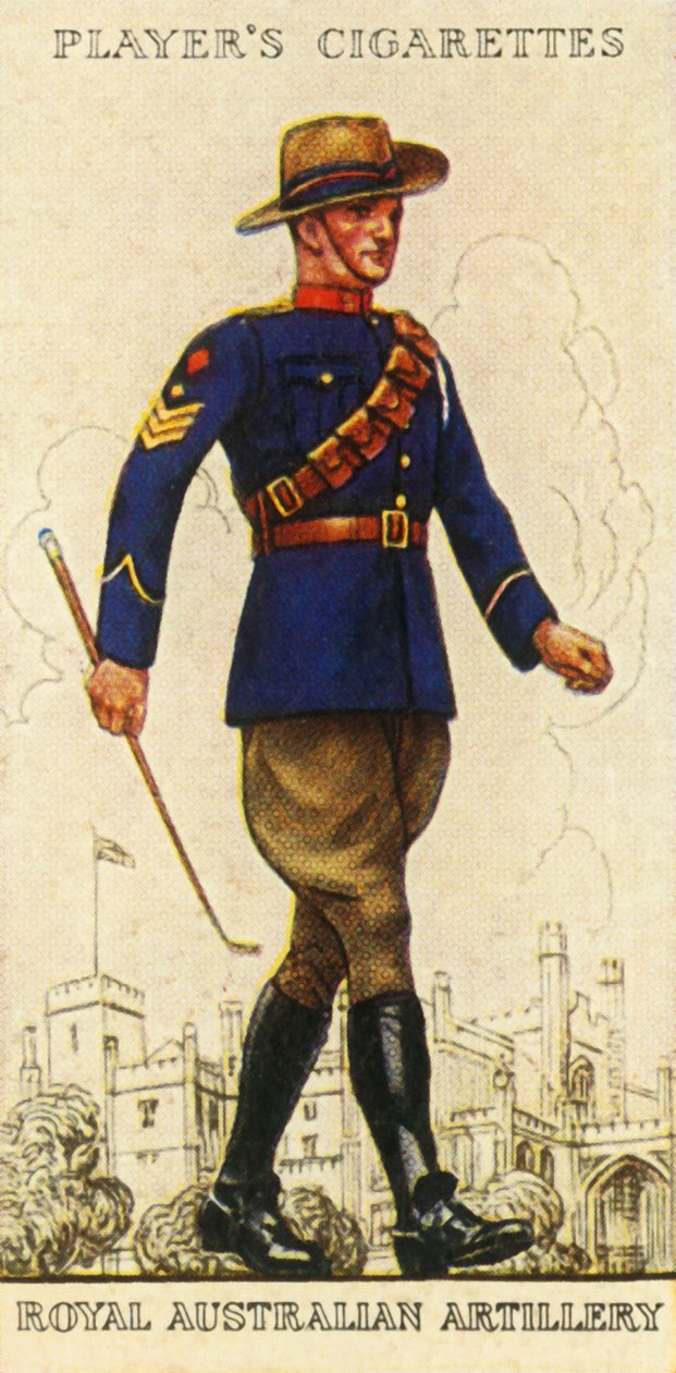 Australian kuninkaallinen tykistö, 1936. tekijältä Unbekannt