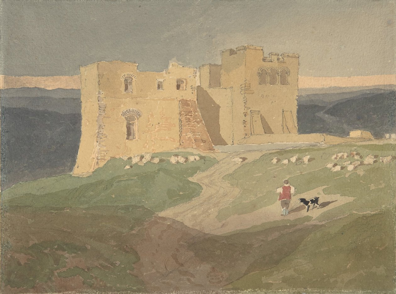 Rauniolinna, 1802-42. tekijältä Unbekannt