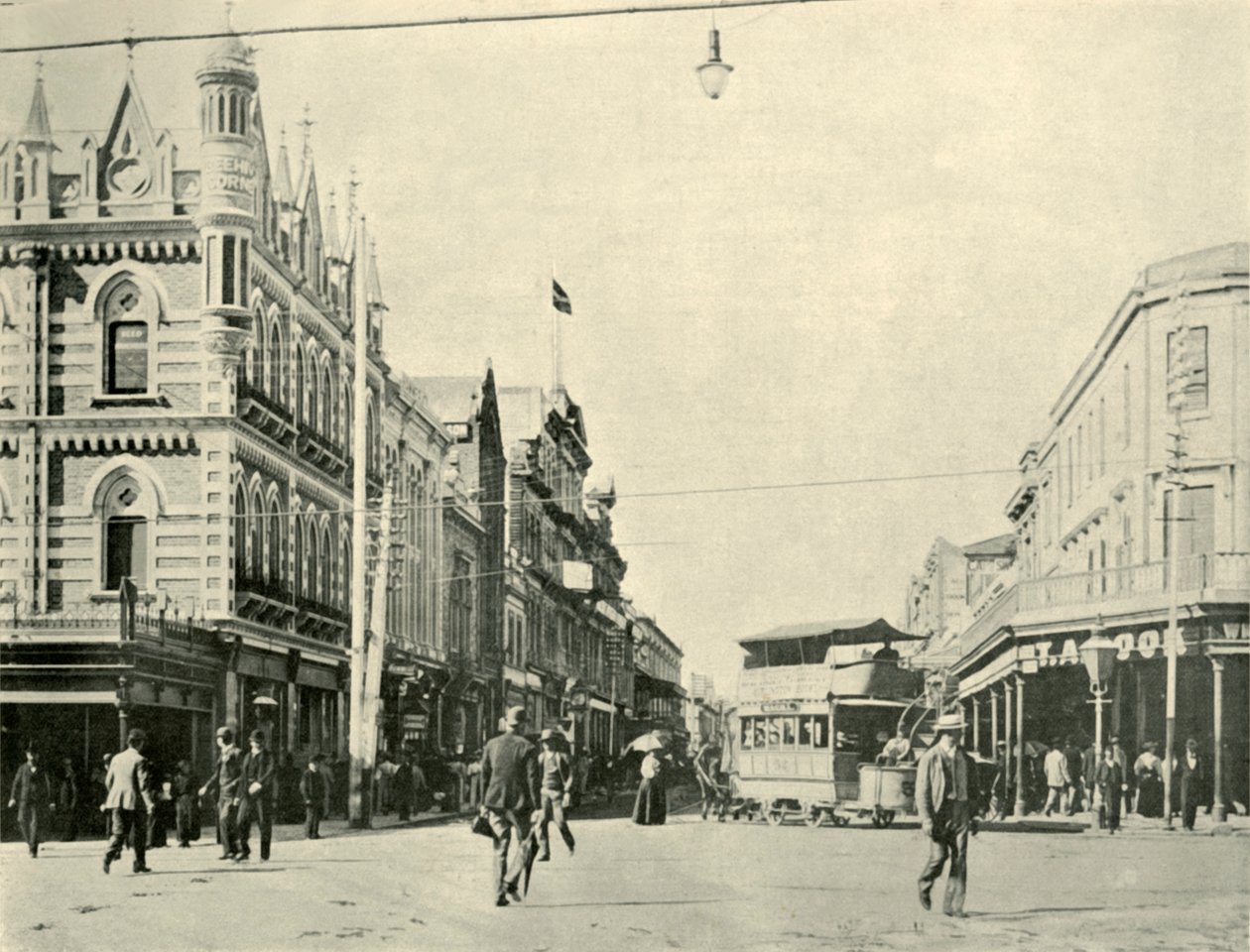 Rundle Street, Adelaide, 1901. tekijältä Unbekannt