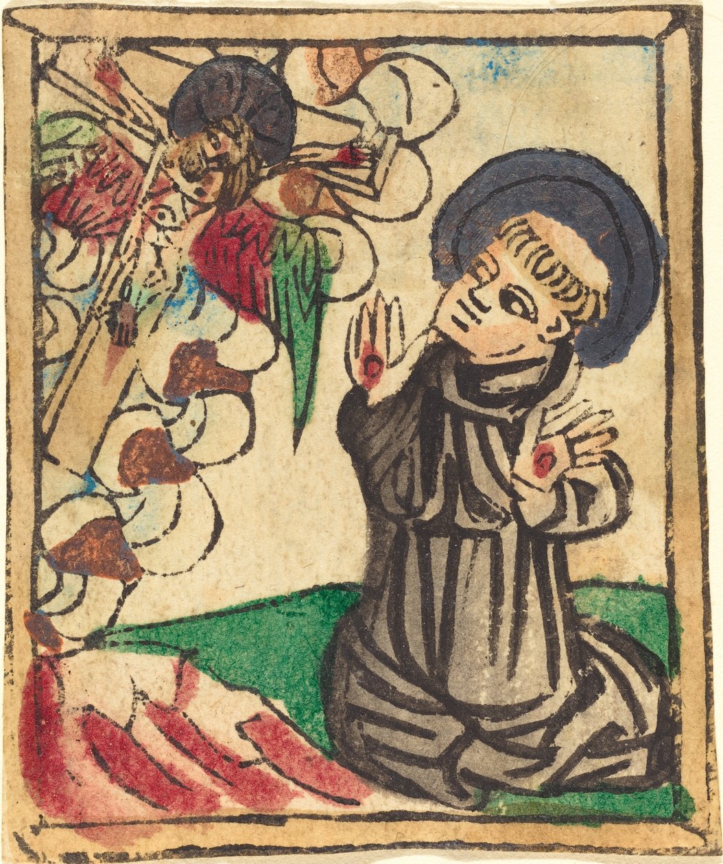 Pyhä Franciscus Assisilainen, 14501470. tekijältä Unbekannt