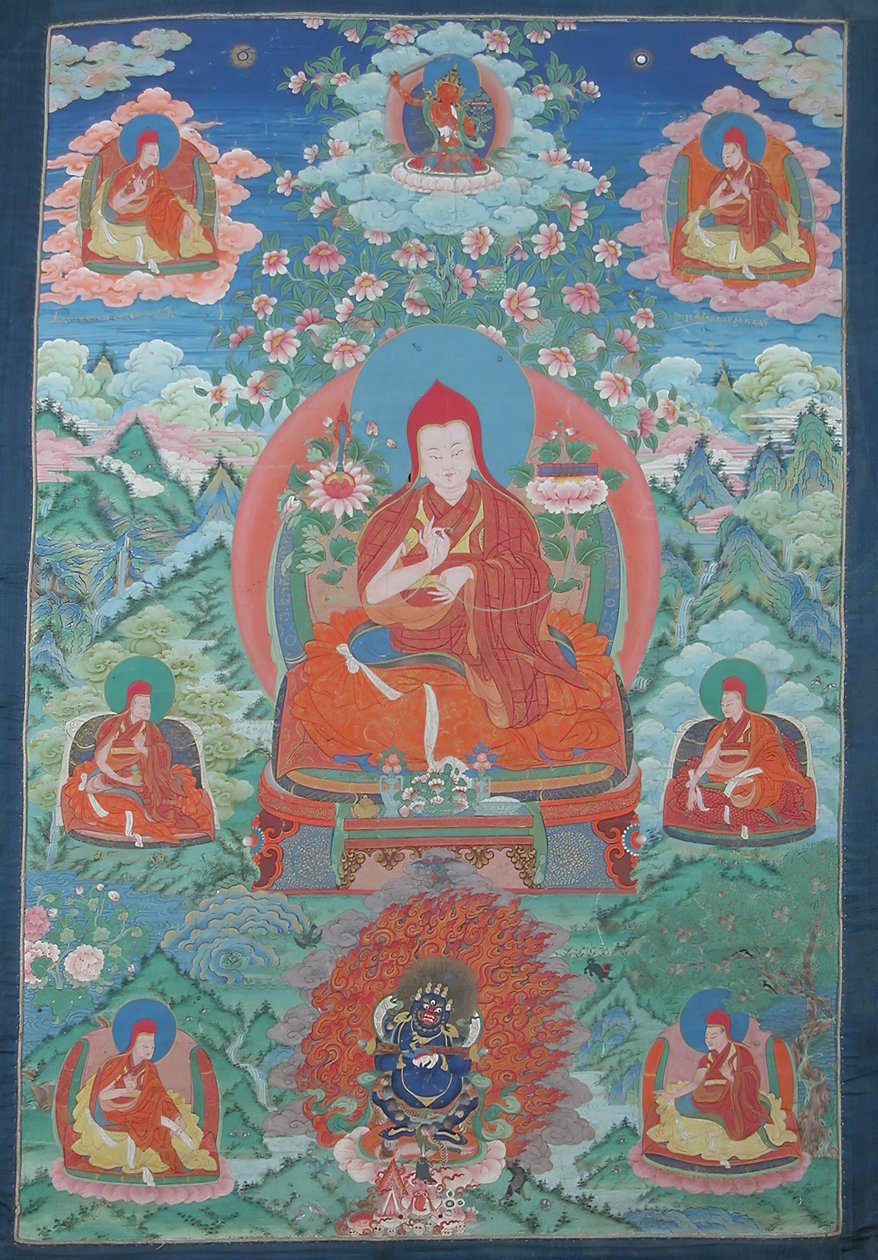 Sakya Pandita, 1700-luku. tekijältä Unbekannt