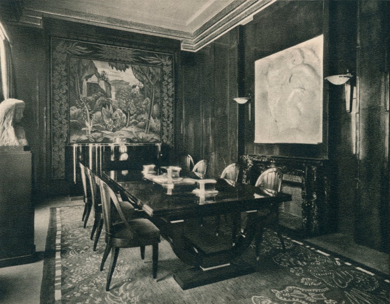 Ruokasali Hôtel DU Collectionneurissa, 1925. tekijältä Unbekannt