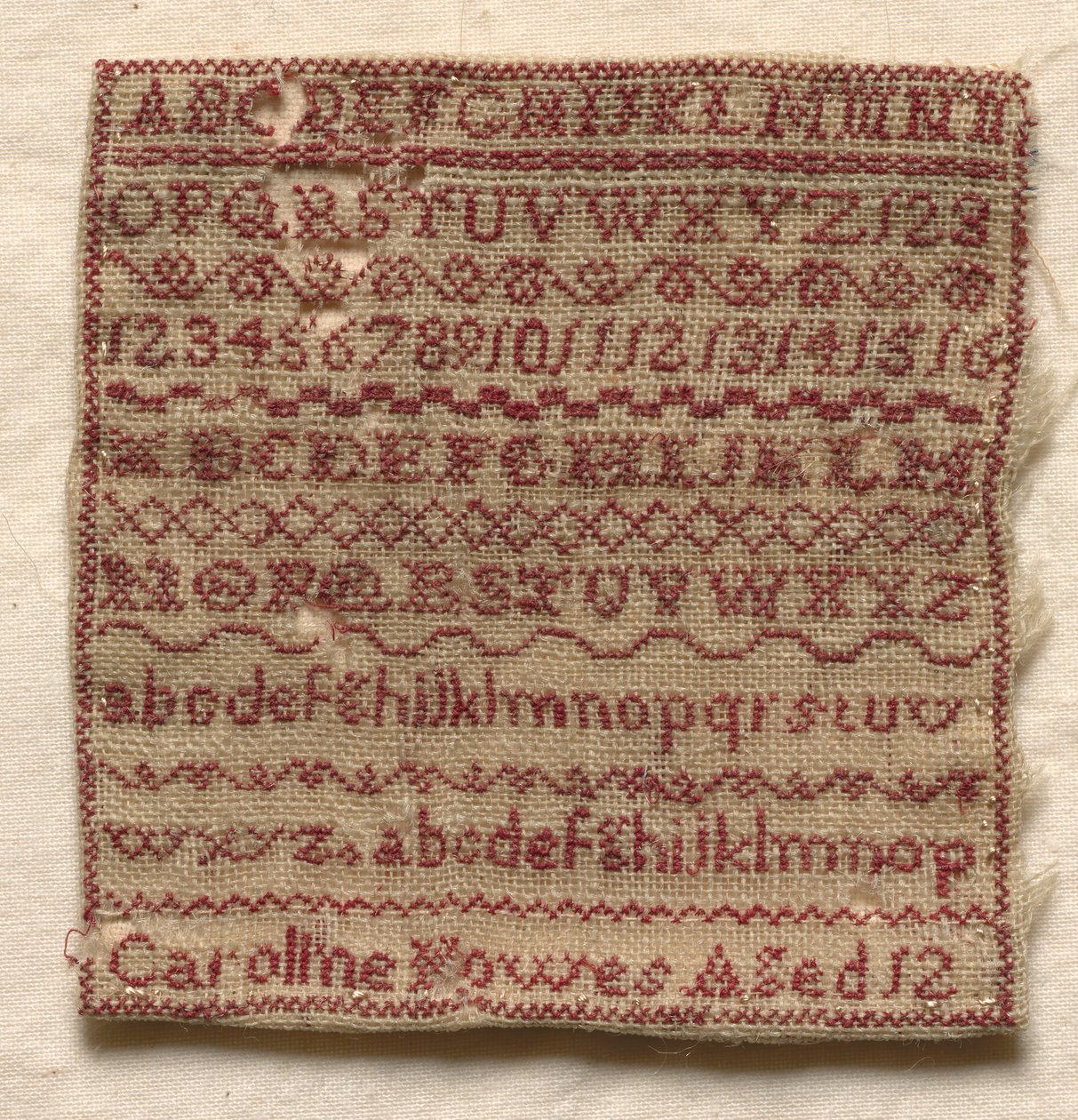 Sampleri, 1800-luku. tekijältä Unbekannt