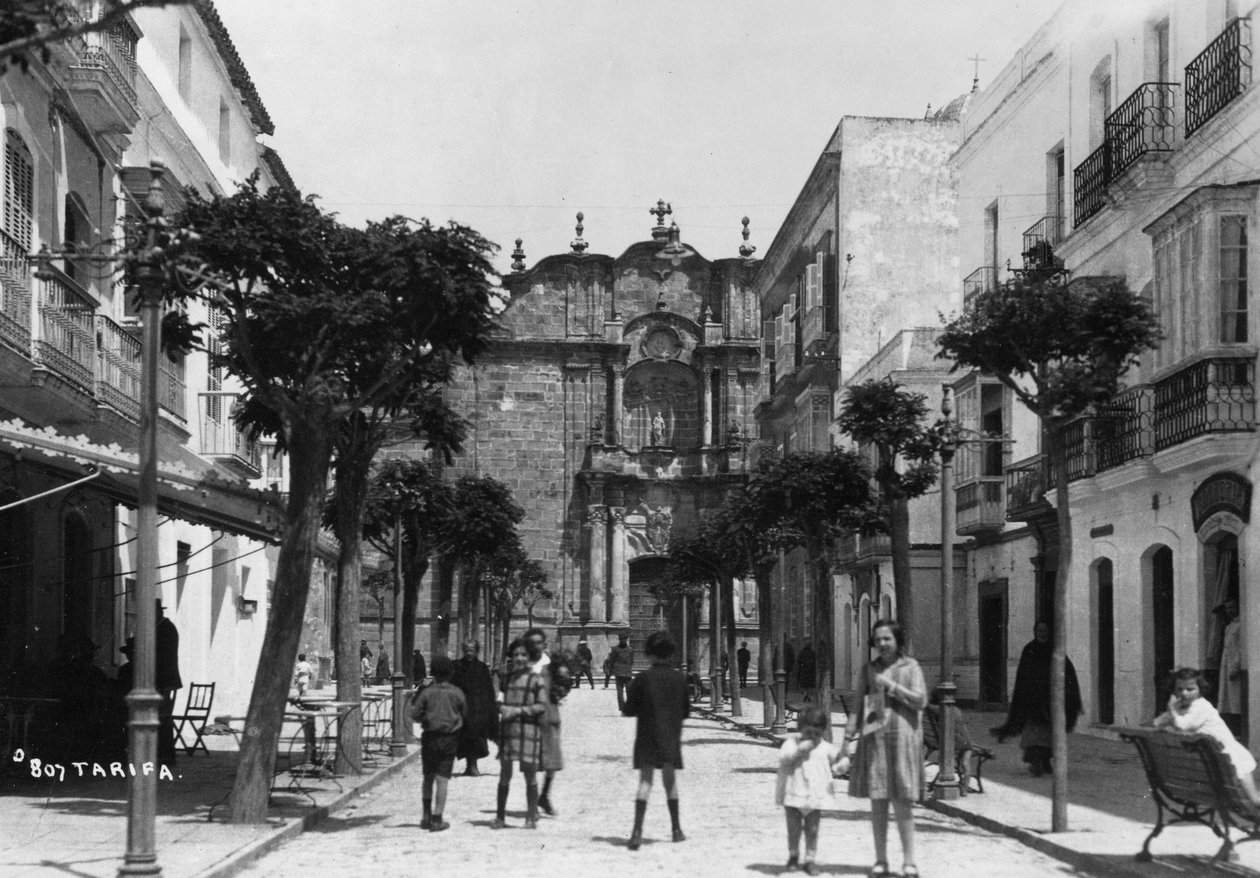 San Mateon kirkko, Tarifa, Andalusia, Espanja, 1920-c1930-luku tekijältä Unbekannt