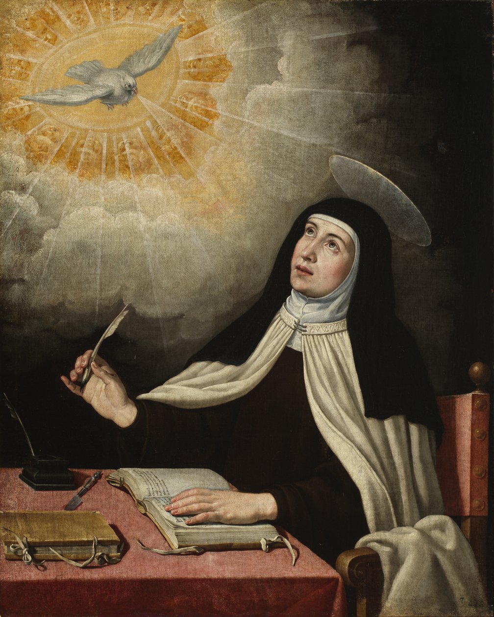 Pyhä Teresa Avilalainen, 1600-luku tekijältä Unbekannt