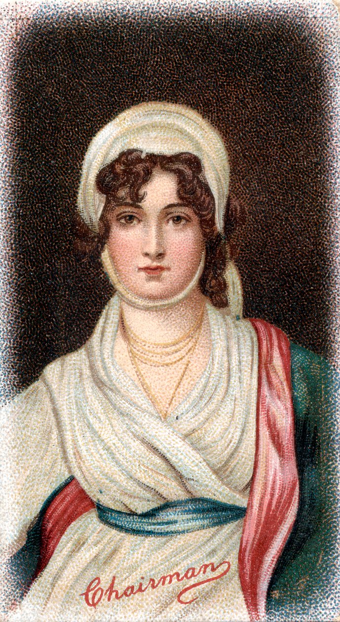 Sarah Siddons, 1700-luvun englantilainen traaginen näyttelijä tekijältä Unbekannt