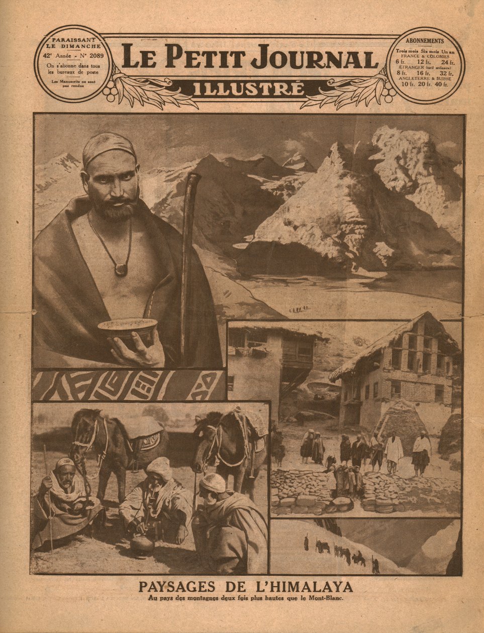 Kohtauksia Himalajalla, 1931. tekijältä Unbekannt