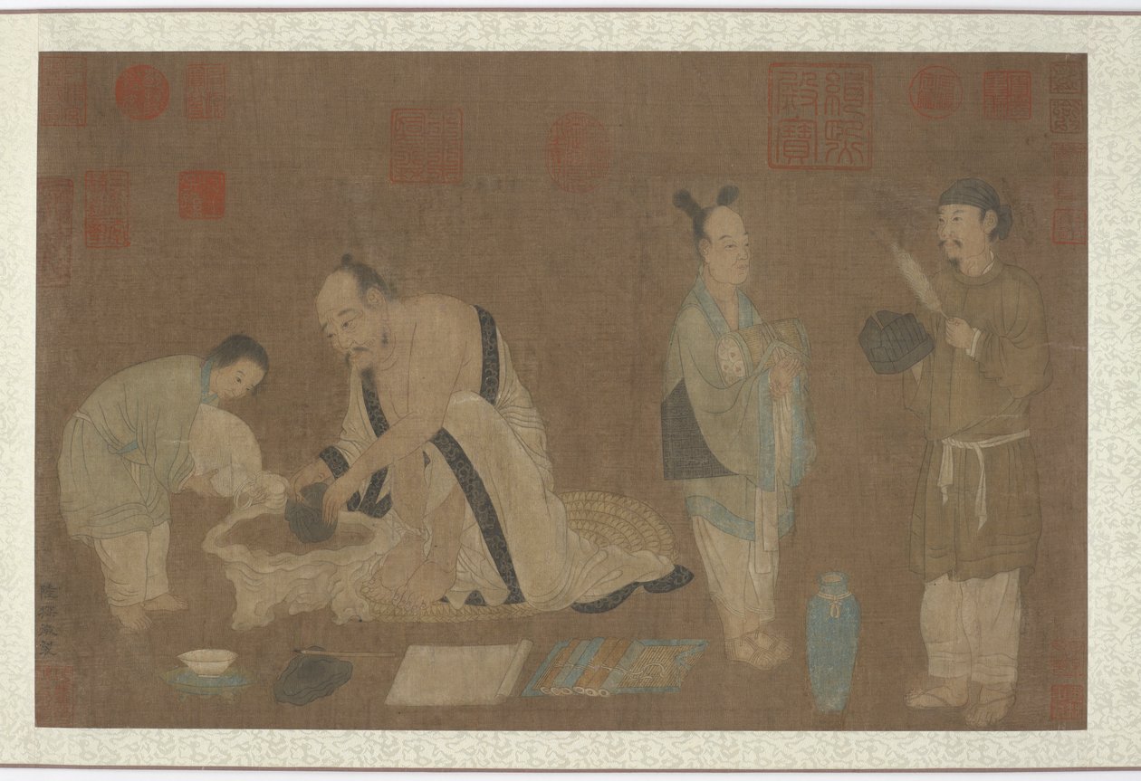 Tutkija ja avustaja, Ming-dynastia, 1368-1644. tekijältä Unbekannt