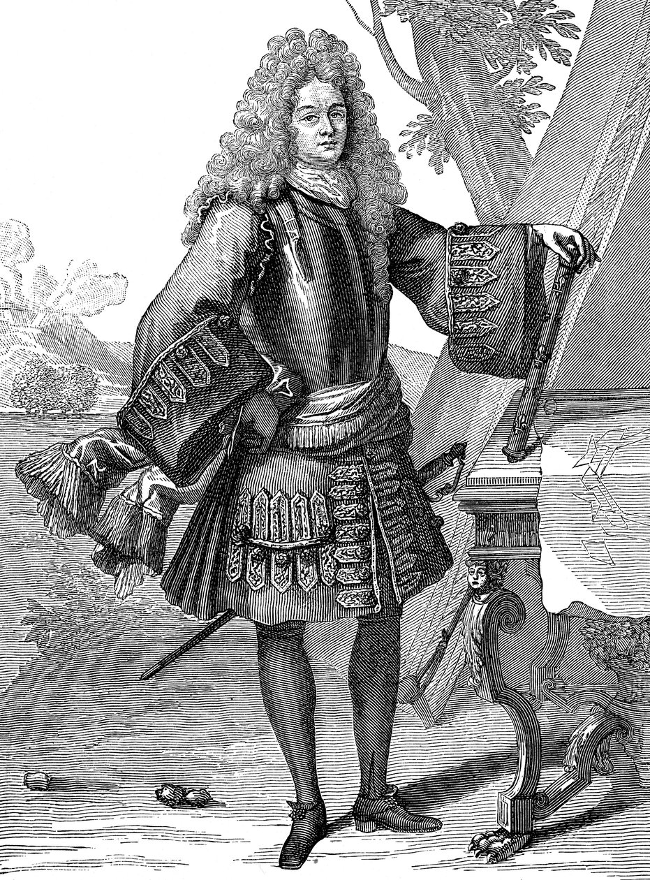 Sebastien Vauban, ranskalainen sotilasinsinööri, c1680 tekijältä Unbekannt