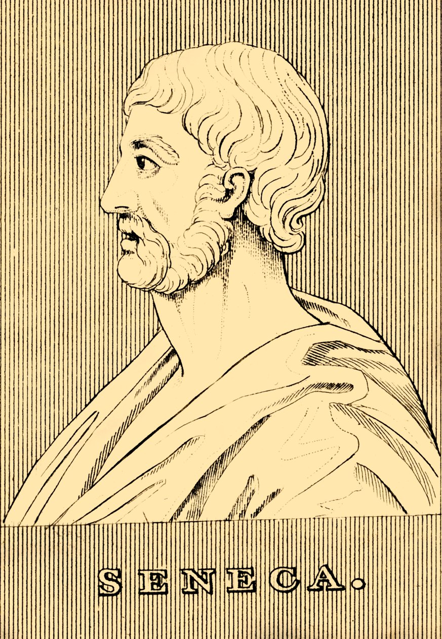 Seneca, 4 eKr.–65 jKr., 1830. tekijältä Unbekannt