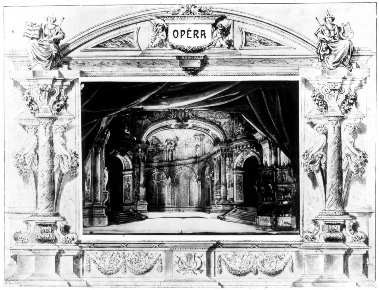 Lavastus: Mozarts Don Giovanni, 1875 tekijältä Unbekannt