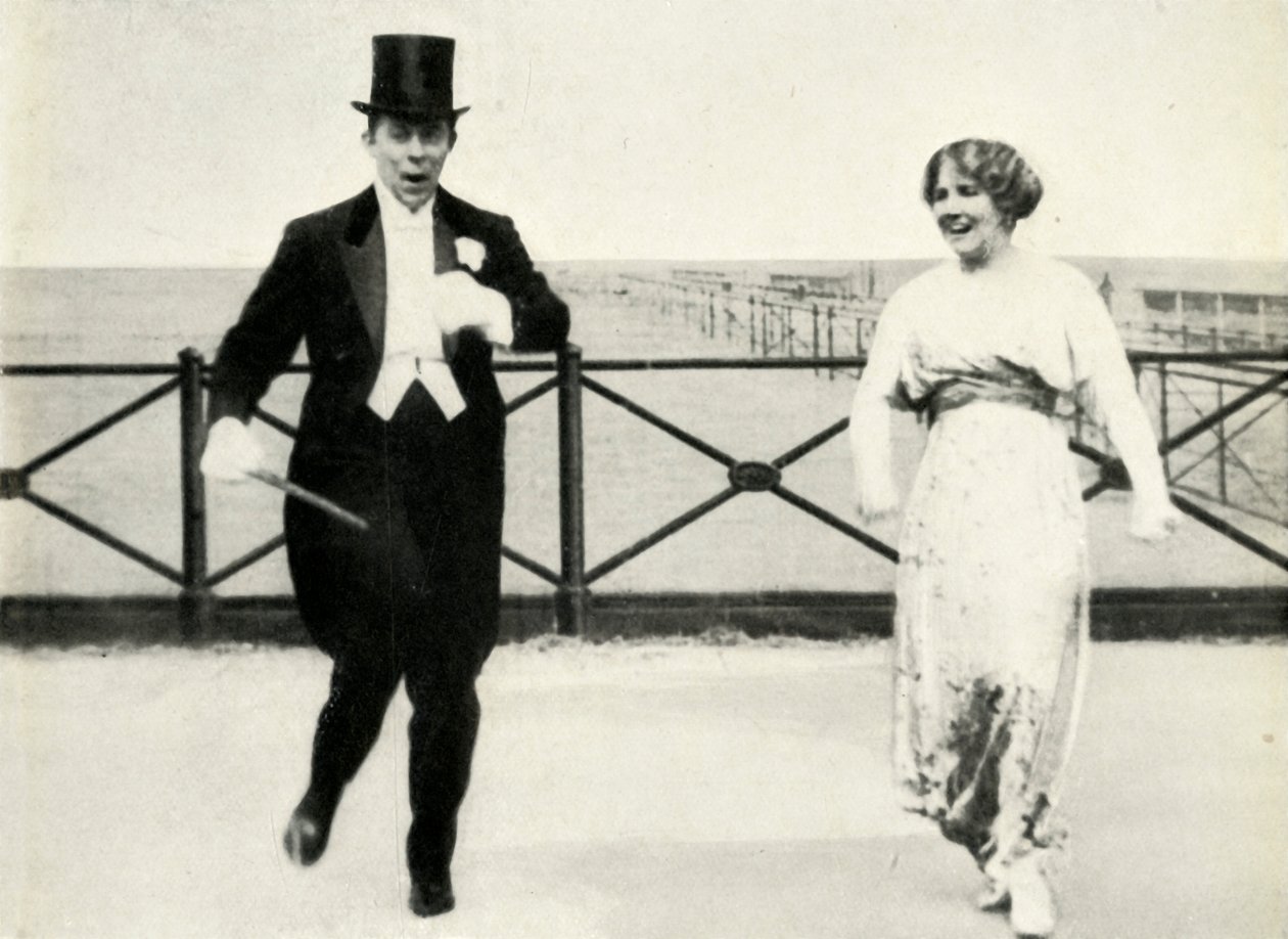 Seymour Hicks ja Ellaline Terriss, c1907, 1947. tekijältä Unbekannt