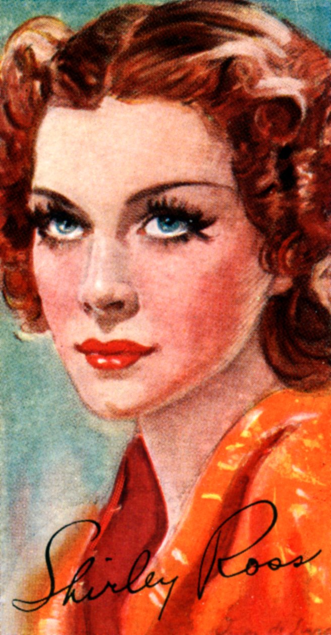 Shirley Ross, 1913-1975, yhdysvaltalainen elokuvanäyttelijä, 1900-luku tekijältä Unbekannt
