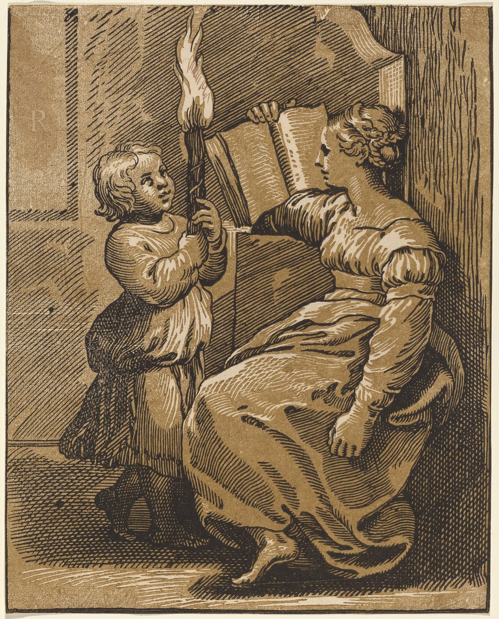Sibyl Reading, 1500-luku. tekijältä Unbekannt
