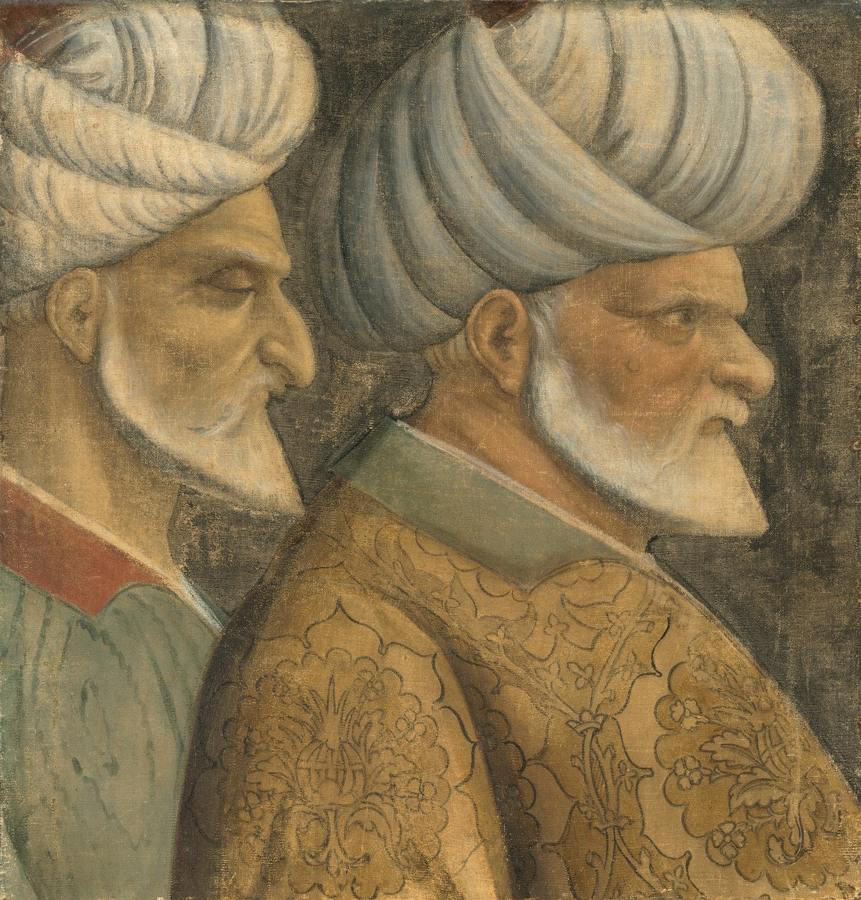 Sinan juutalainen ja Haireddin Barbarossa, n. 1535. tekijältä Unbekannt