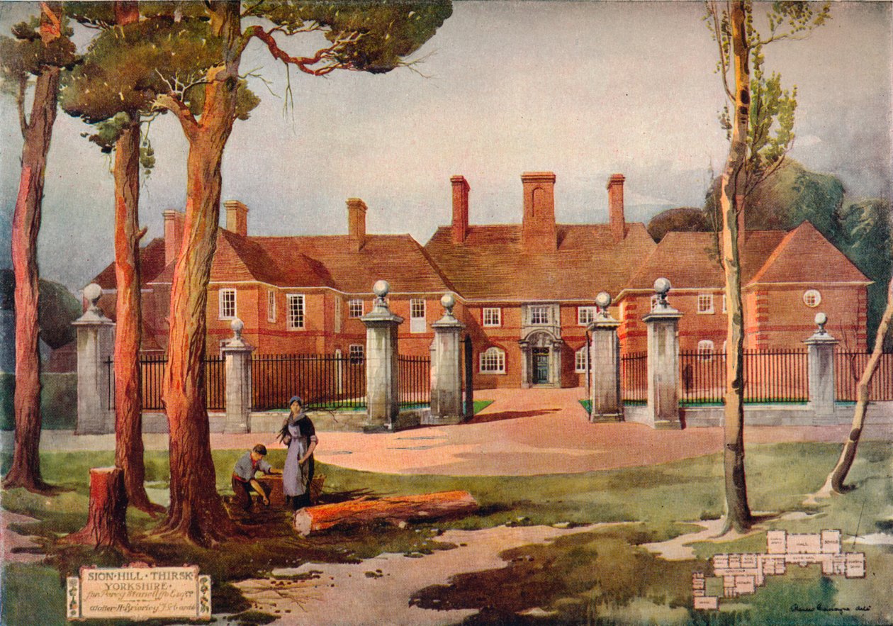 Sion Hill, Thirsk, Yorkshire, 1913 tekijältä Unbekannt