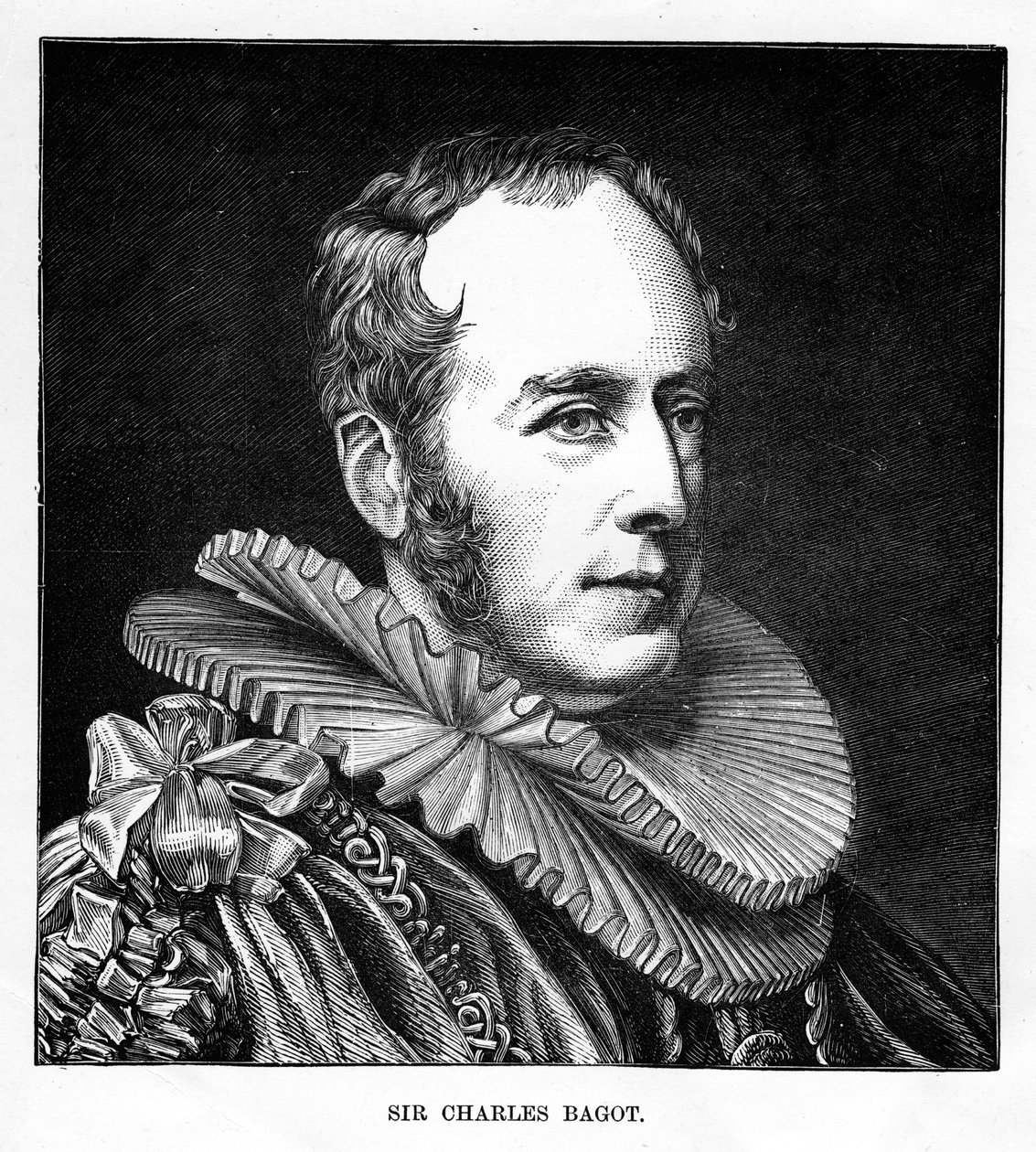 Sir Charles Bagot, englantilainen diplomaatti, 1800-luku tekijältä Unbekannt