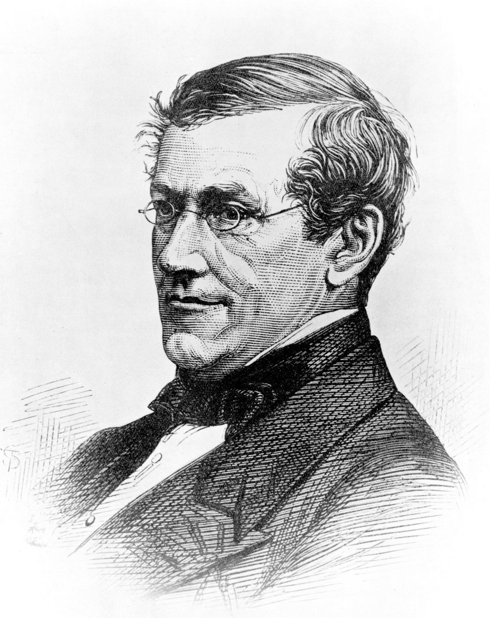 Sir Charles Wheatstone, englantilainen fyysikko, noin 1845 tekijältä Unbekannt