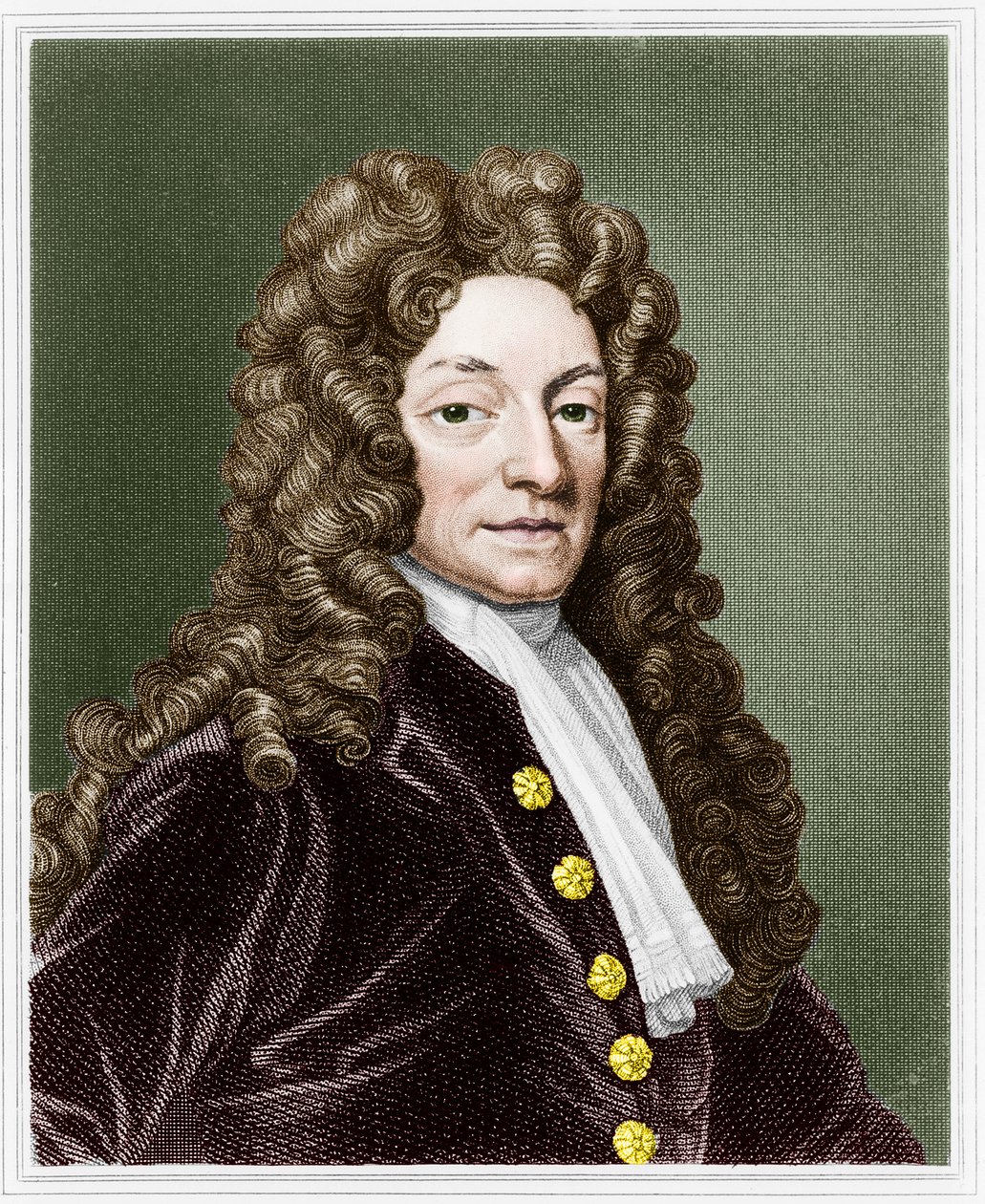 Sir Christopher Wren, englantilainen arkkitehti, 1680 tekijältä Unbekannt