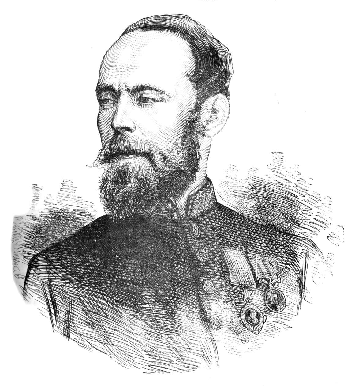 Sir Louis Cavagnari, 1880. tekijältä Unbekannt