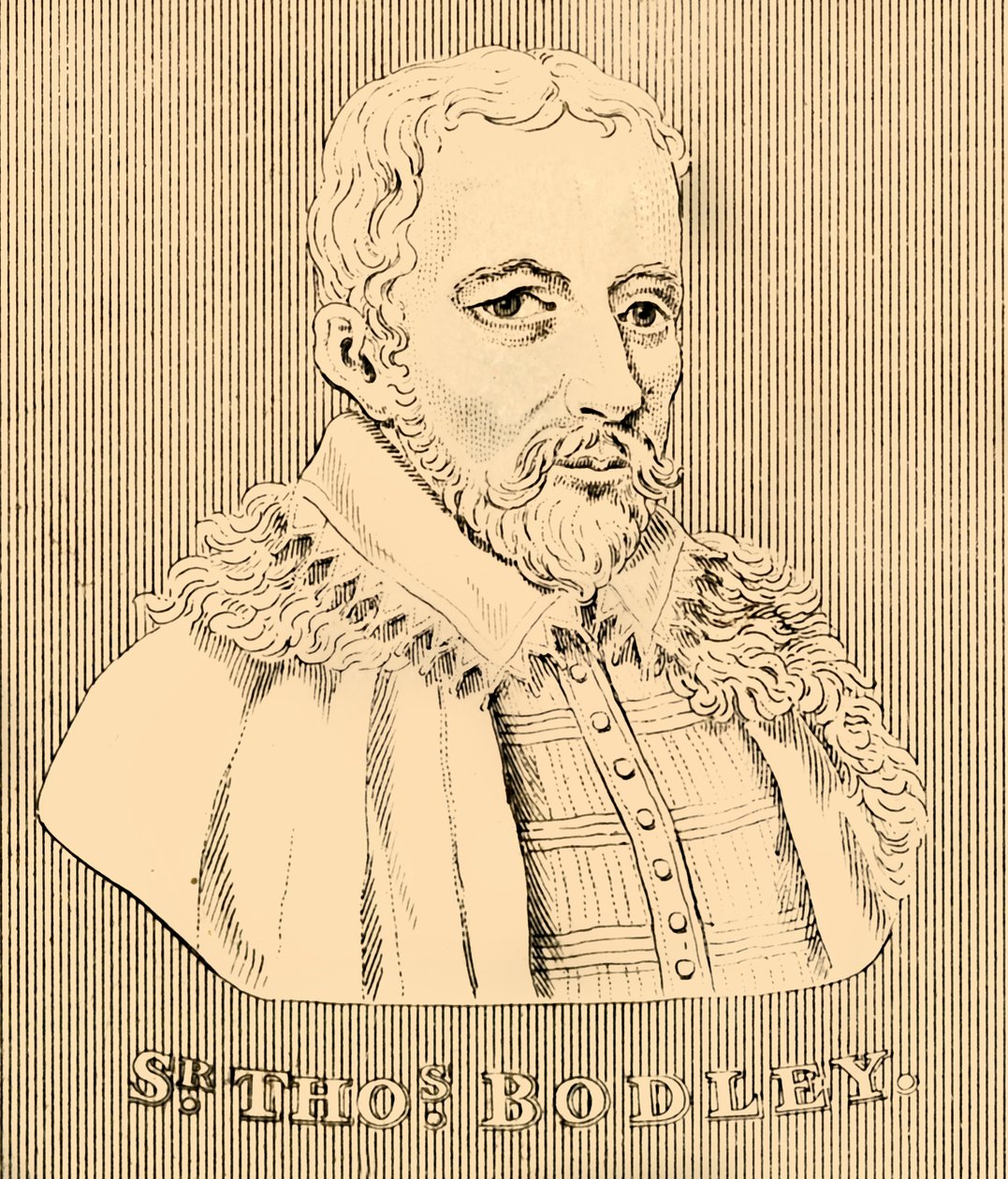 Sir Thomas Bodley, 1545-1613, 1830. tekijältä Unbekannt