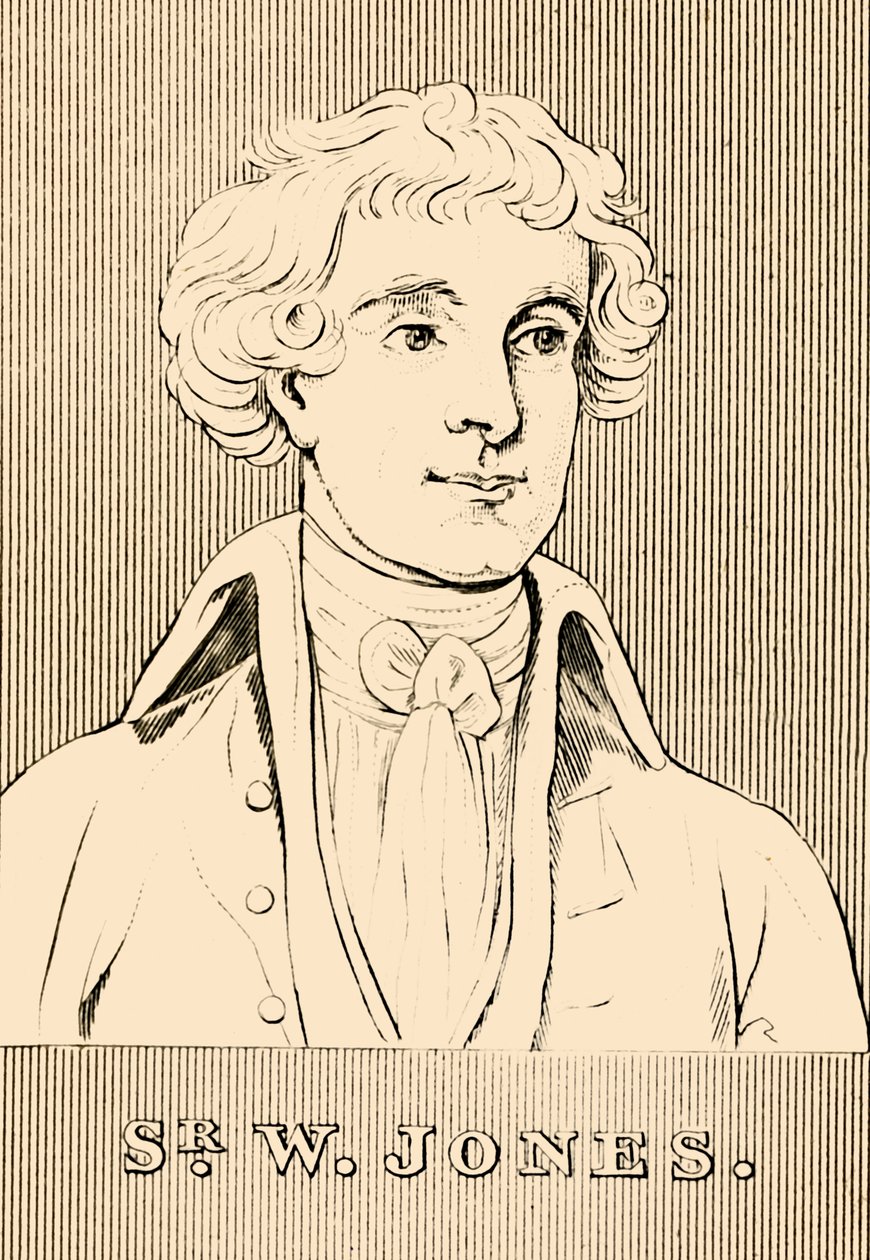 Sir W. Jones, 1746-1794, 1830. tekijältä Unbekannt