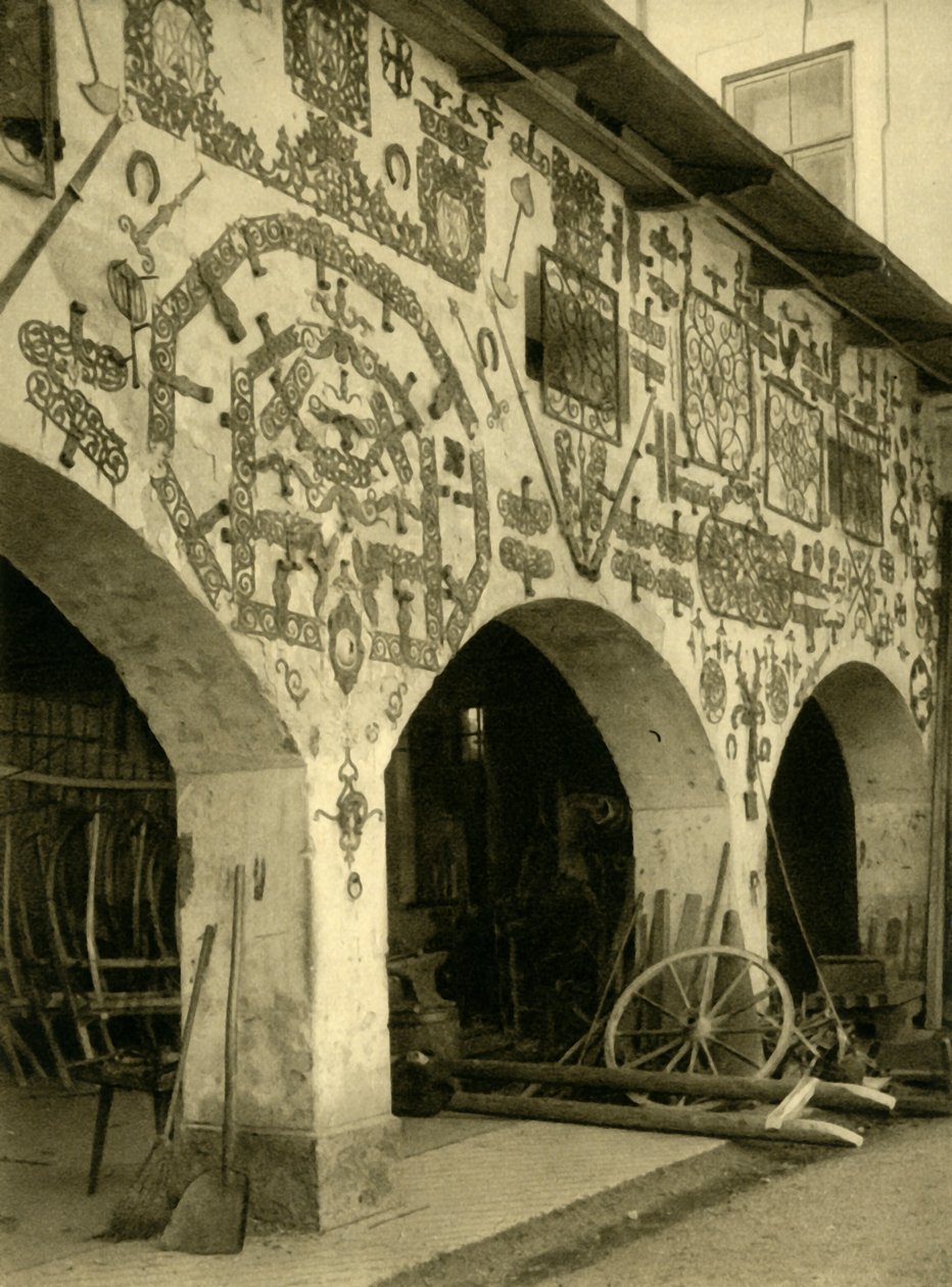 Paja Admont Abbeyssa, Itävallassa, vuodelta 1935. tekijältä Unbekannt