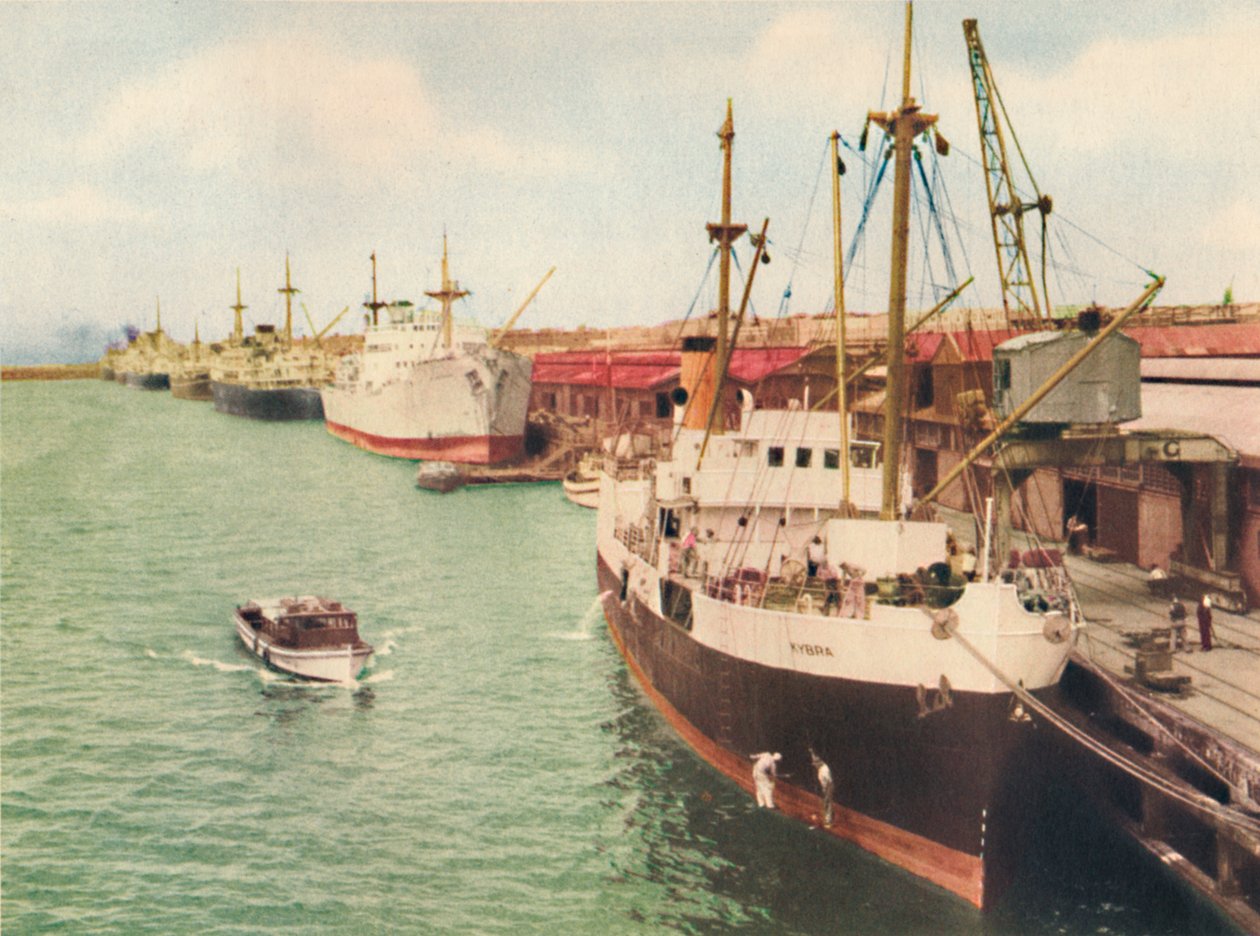 South Wharf, Fremantle, 1947. tekijältä Unbekannt