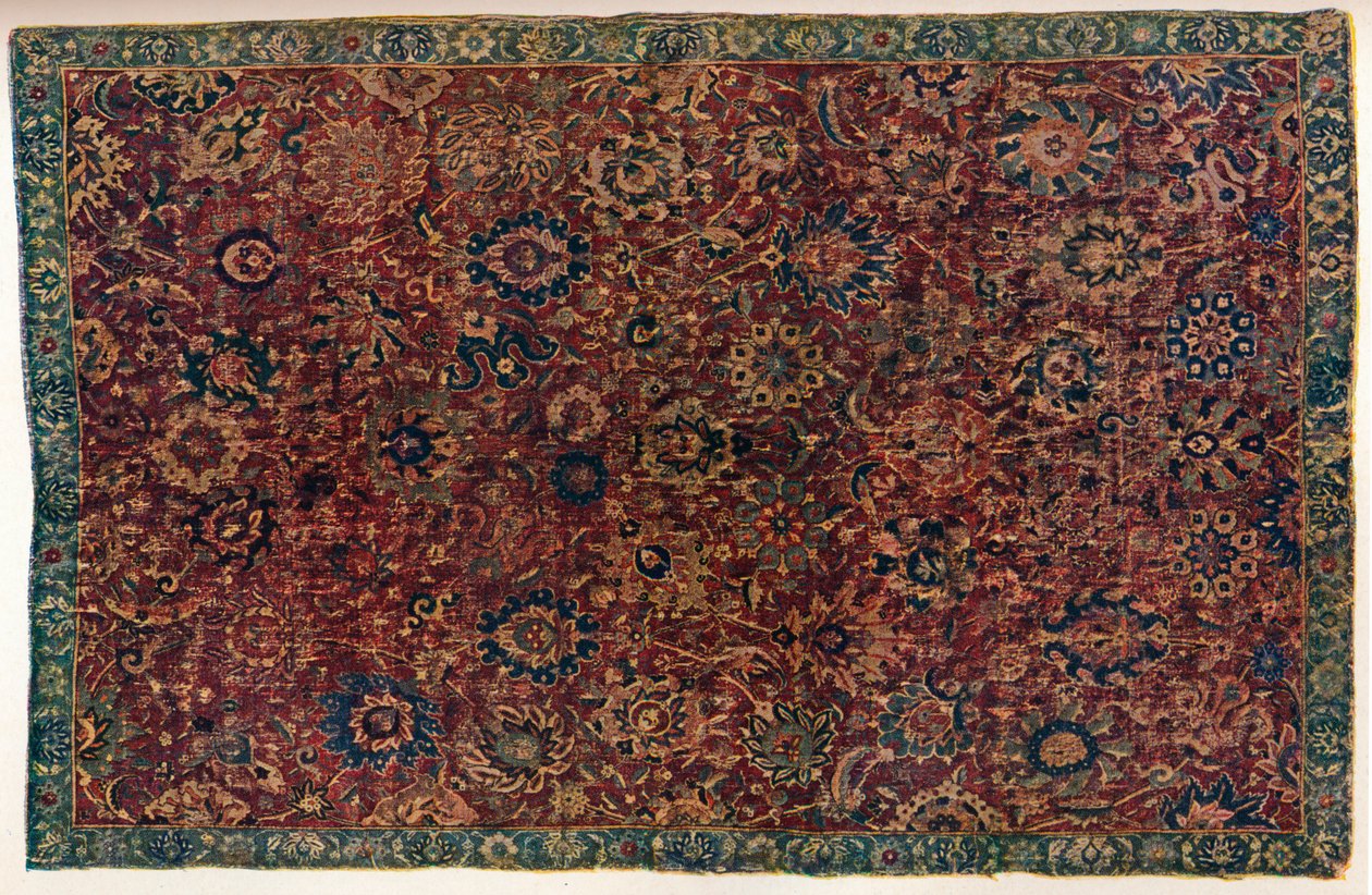 Etelä-Persian Isfahan-matto, 1500-luku tekijältä Unbekannt